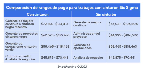 Todo Sobre Las Certificaciones Six Sigma Smartsheet 0158